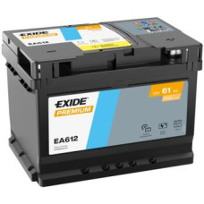 EXIDE Premium (EA612) 61Аh 600Ah R+ h=175